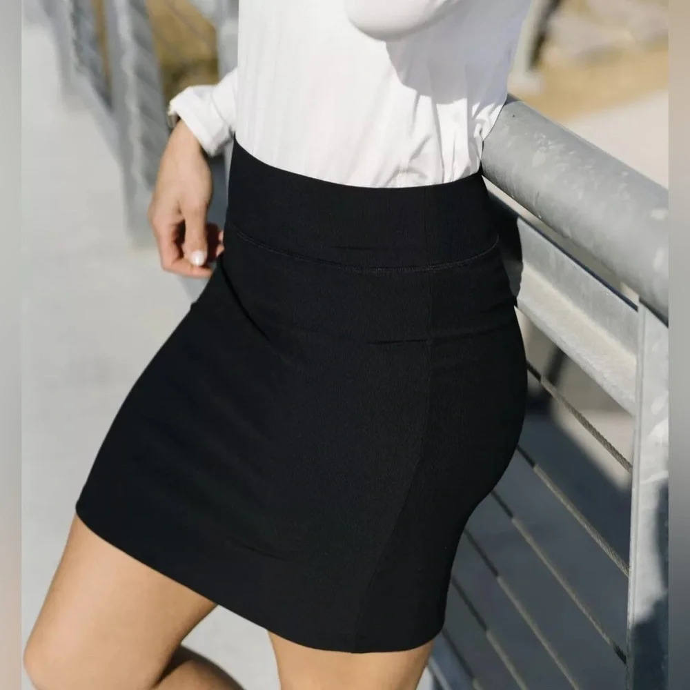 Zyia Black Reve A-line Skirt
